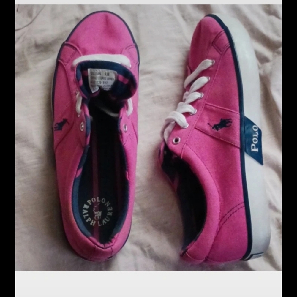 Polo by Ralph Lauren Pink Sneakers